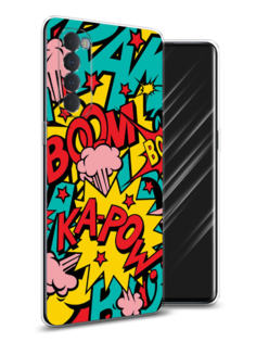 Чехол Awog на Oppo Reno 4 Pro "Постер pop art"
