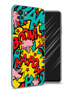 Чехол Awog на Xiaomi Redmi Note 10/Note 10S/M5s "Постер pop art"