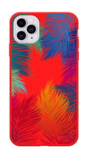 Чехол Awog на Apple iPhone 11 Pro / Айфон 11 Pro "Рамка из перьев"