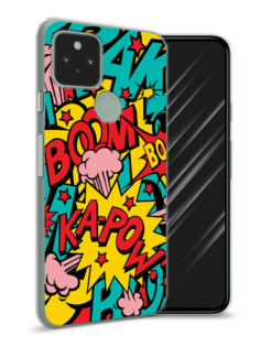 Чехол Awog на Google Pixel 5A "Постер pop art"