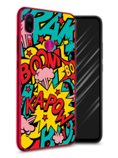 Чехол Awog на Xiaomi Redmi Note 7 "Постер pop art"