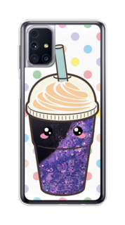 Чехол Awog на Samsung Galaxy M31s / Самсунг M31s "Милый стакан"