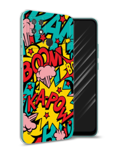 Чехол Awog на Poco C40 "Постер pop art"
