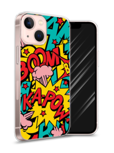 Чехол Awog на Apple iPhone 13 mini / Айфон 13 mini "Постер pop art"