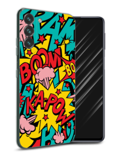 Чехол Awog на Samsung Galaxy S22 / Самсунг S22 "Постер pop art"