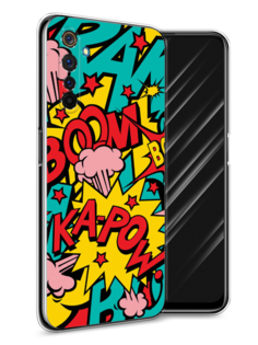 Чехол Awog на Realme 6 Pro "Постер pop art"