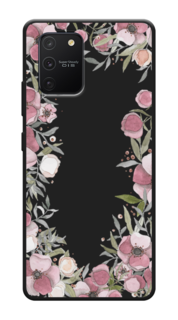 Чехол Awog на Samsung Galaxy S10 Lite / Самсунг S10 Lite "Розовая цветочная рамка"
