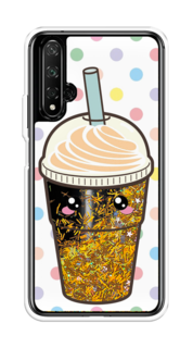 Чехол Awog на Huawei Nova 5T "Милый стакан"