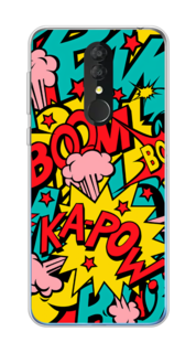 Чехол Awog на Alcatel 3 5053Y (2019) / Алкатель 3 5053Y (2019) "Постер pop art"