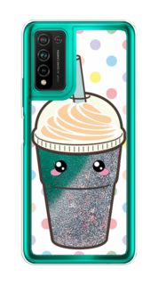Чехол Awog на Honor 10X Lite "Милый стакан"