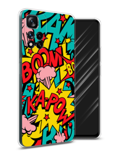 Чехол Awog на Xiaomi Redmi Note 11 Pro Plus 5G "Постер pop art"