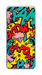 Чехол Awog на Oppo A55 5G "Постер pop art"
