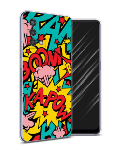 Чехол Awog на Oppo Reno 6 Lite "Постер pop art"