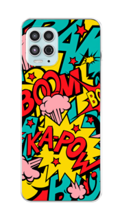 Чехол Awog на Motorola Moto G100 "Постер pop art"