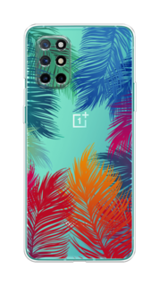 Чехол Awog на OnePlus 8T / ВанПлас 8T "Рамка из перьев"