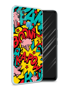 Чехол Awog на Infinix HOT 10S "Постер pop art"