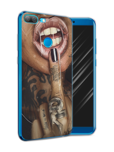 Чехол Awog на Honor 9 Lite "Девушка с татуировками"