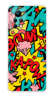 Чехол Awog на Infinix Note 11 Pro "Постер pop art"