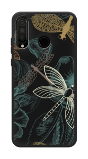 Чехол Awog на Honor 20 Lite 2020 "Тени стрекоз"