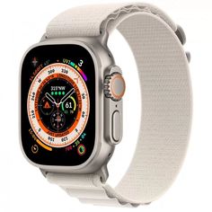 Смарт-часы Apple Watch Ultra 49mm Titanium Starlight Alpine Medium