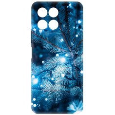 Чехол-накладка Софт Гирлянда для Honor X8 5G Krutoff