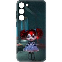 Чехол-накладка Софт Хаги Ваги - Кукла Поппи для Samsung Galaxy S23+ Krutoff