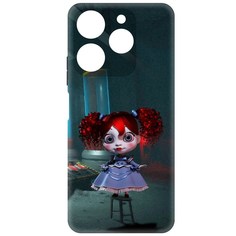 Чехол-накладка Софт Хаги Ваги - Кукла Поппи для TECNO Spark 10 Pro Krutoff