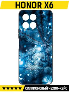 Чехол-накладка Софт Гирлянда для Honor X6 Krutoff