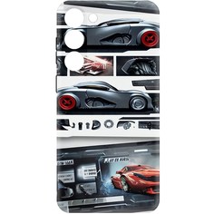 Чехол-накладка Софт Гаражный постер для Samsung Galaxy S23+ Krutoff