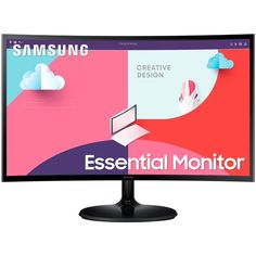 23.8" Монитор Samsung S24C360EAI черный 75Hz 1920x1080 VA