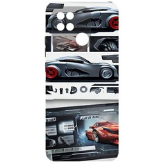 Чехол-накладка Софт Гаражный постер для Xiaomi Redmi 10A Krutoff