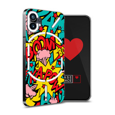 Силиконовый чехол Awog "Постер pop art" для Nothing Phone 1
