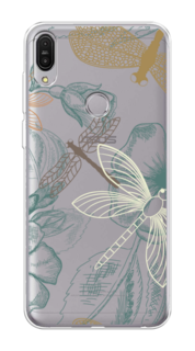 Чехол Awog на Asus ZenFone Max Pro ZB602KL "Тени стрекоз"
