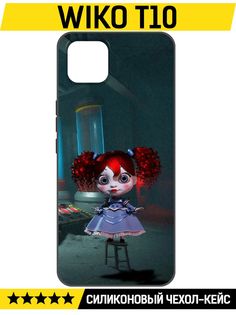 Чехол-накладка Софт Хаги Ваги - Кукла Поппи для Wiko T10 Krutoff