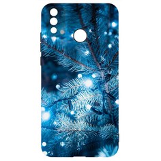 Чехол-накладка Krutoff Софт Кейс Гирлянда для Honor 9X Lite черный