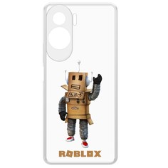 Чехол-накладка Krutoff Clear Case Roblox-Мистер Робот для Honor X50i