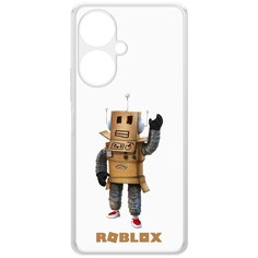 Чехол-накладка Krutoff Clear Case Roblox-Мистер Робот для Vivo Y27 4G
