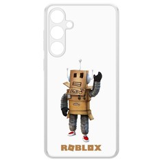 Чехол-накладка Krutoff Clear Case Roblox-Мистер Робот для Samsung Galaxy S23 FE