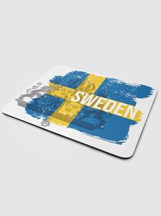 Коврик для мыши NoBrand Флаг Швеции