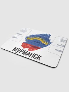 Коврик для мыши NoBrand Флаг Мурманск