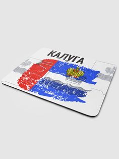 Коврик для мыши NoBrand Флаг Калуга