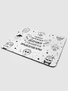 Коврик для мыши NoBrand Только лучшие дедушки становятся прадедушками