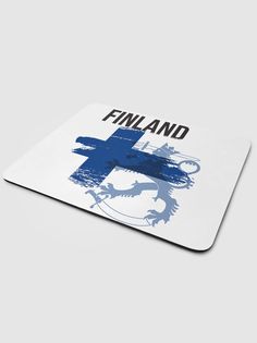 Коврик для мыши NoBrand Флаг Финляндии