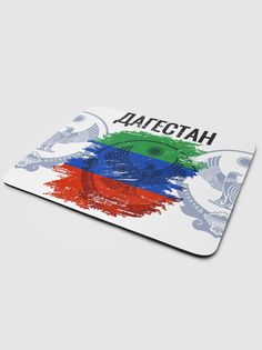 Коврик для мыши NoBrand Флаг Дагестан