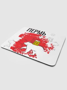 Коврик для мыши NoBrand Флаг Перми