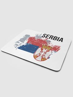 Коврик для мыши NoBrand Флаг Сербии