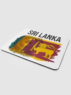 Коврик для мыши NoBrand Флаг Шри-Ланки