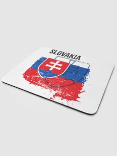 Коврик для мыши NoBrand Флаг Словакии