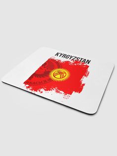Коврик для мыши NoBrand Флаг Киргизии