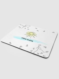 Коврик для мыши NoBrand Чаппай Планы на день